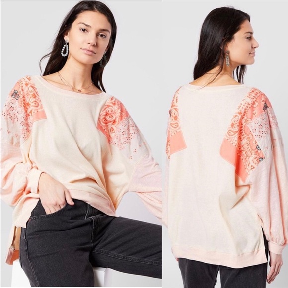 Free People Tops - Free People We the Free Feeling it Top